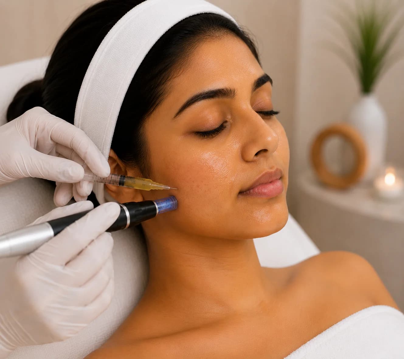 Fig. 01 GFC with Microneedling