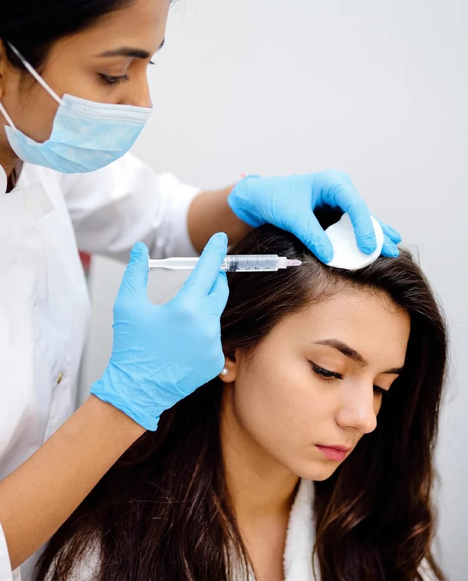 Fig. 01 PRP Hair Treatment