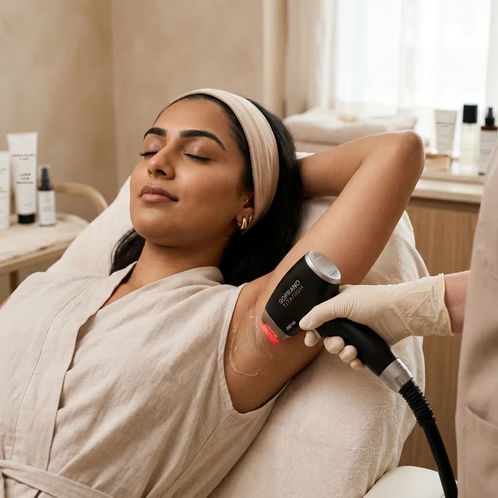 Fig. 01 Underarm Hair Removal